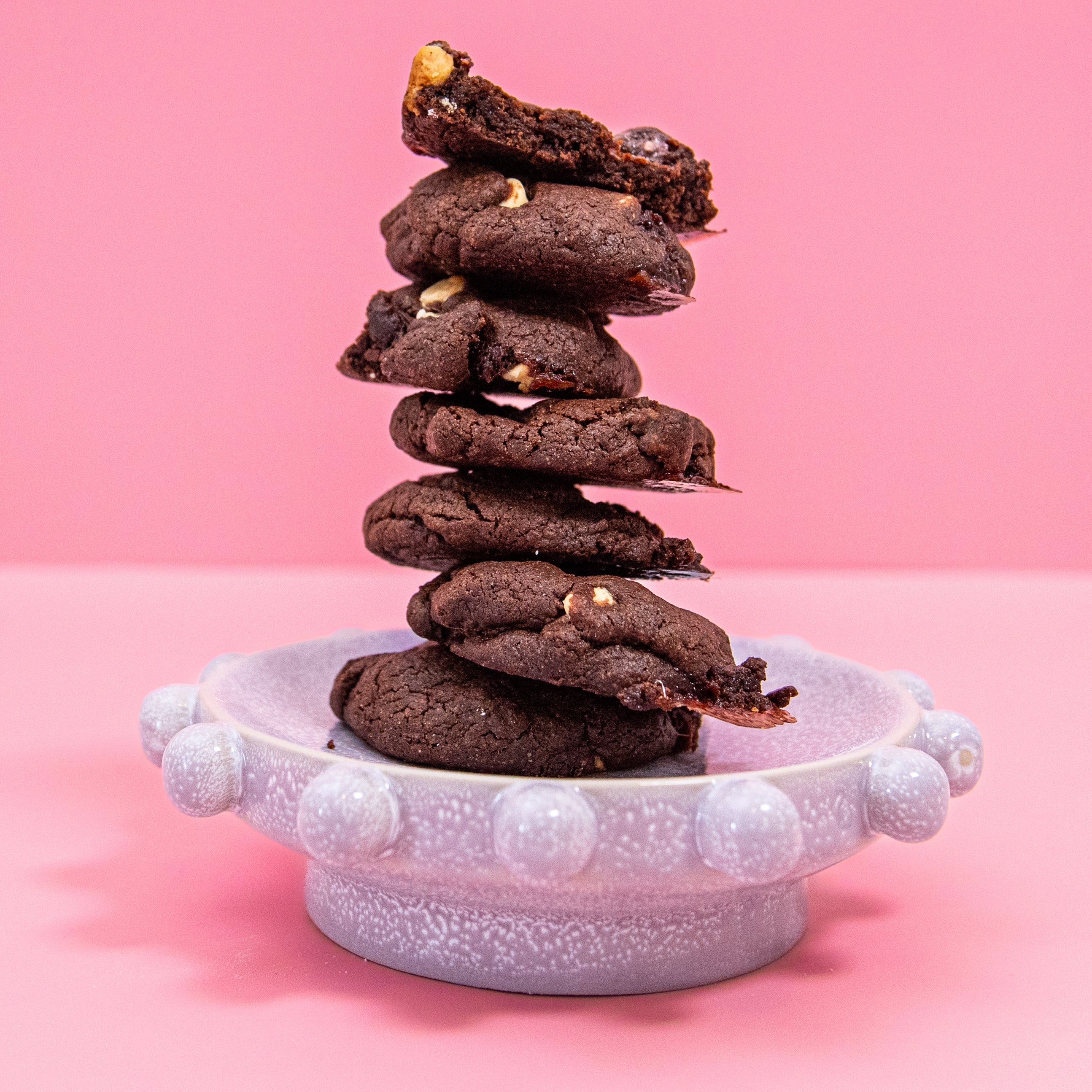 Chewy Marshmallow Chocolate Cookies