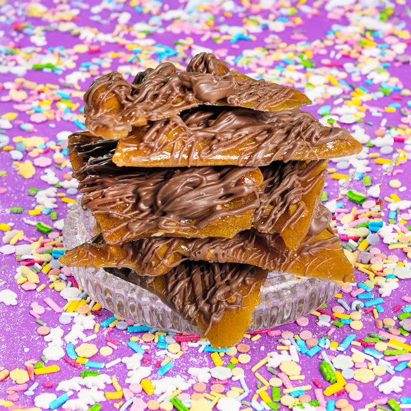 Chocolate Covered Peanut Brittle