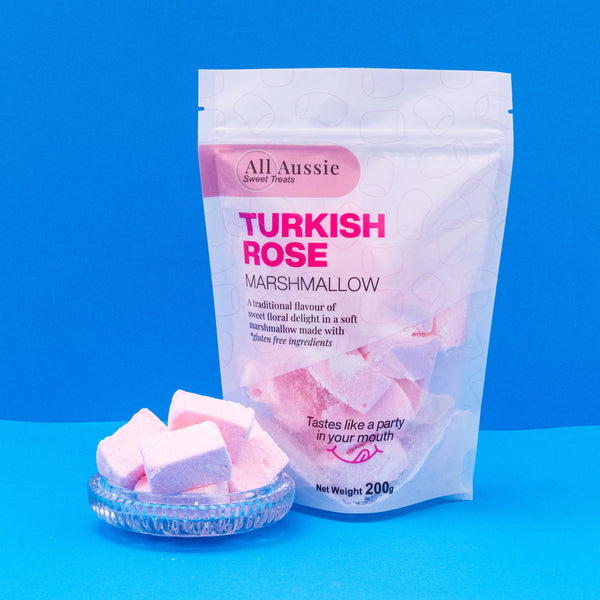 Turkish Rose Marshmallows