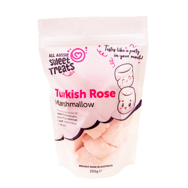 Turkish Rose Marshmallows