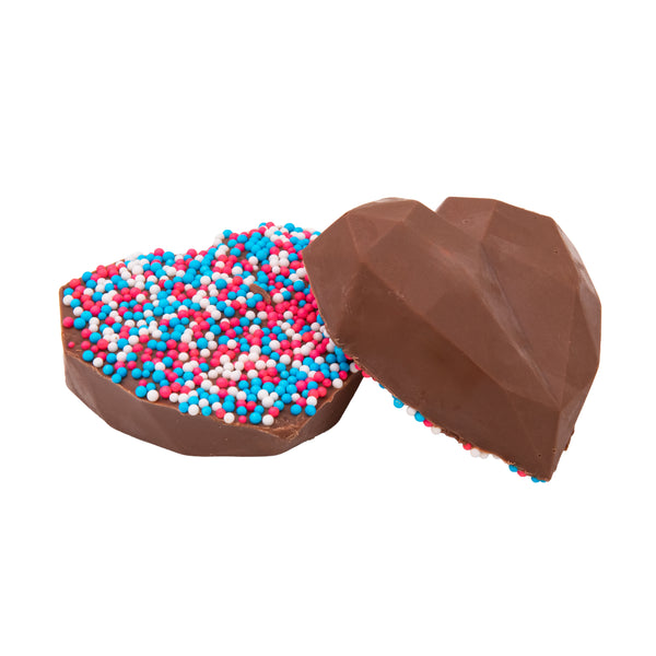 Honeycomb Marshmallow Heart