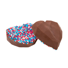 Honeycomb Marshmallow Heart